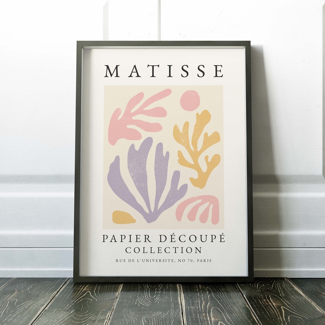 Matisse-Inspired Abstract Boho Art Print, Pastel - Image 2