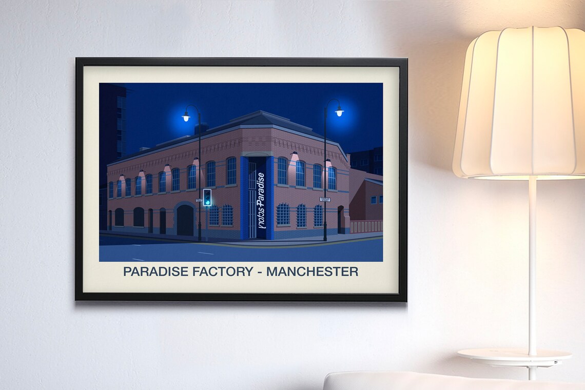 Paradise Factory Manchester Poster Print - Image 3