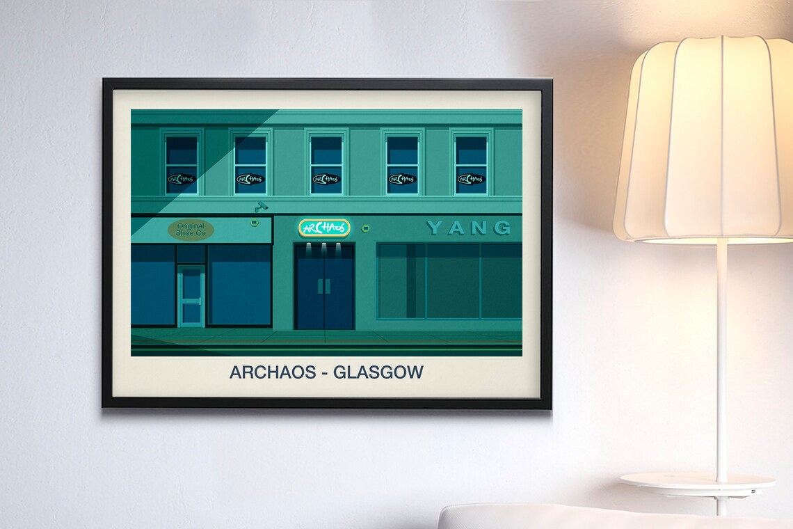 Archaos Nightclub Poster, Nightlife Art Print - Image 3