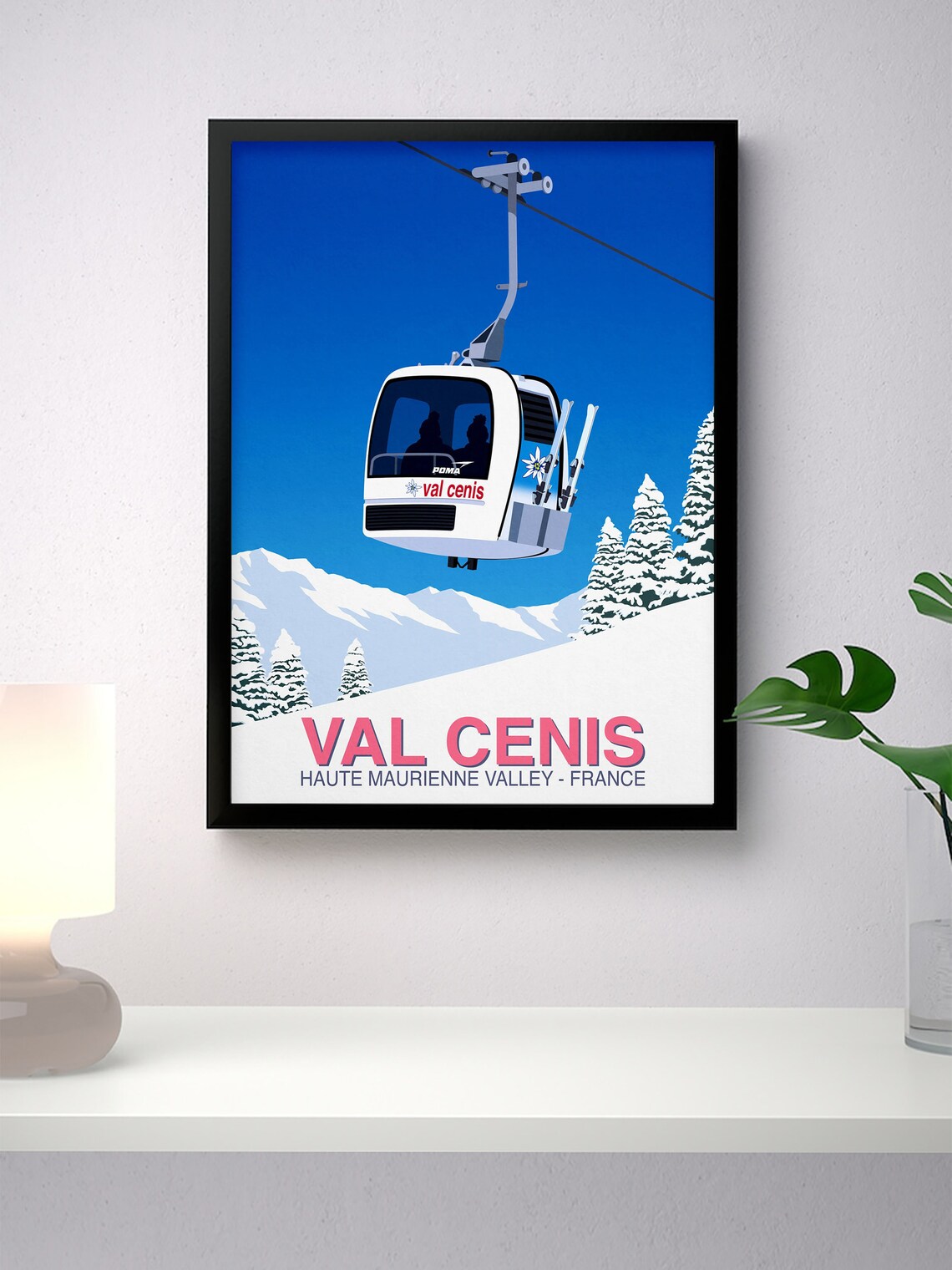Val Cenis Ski Resort Poster Print - Image 4