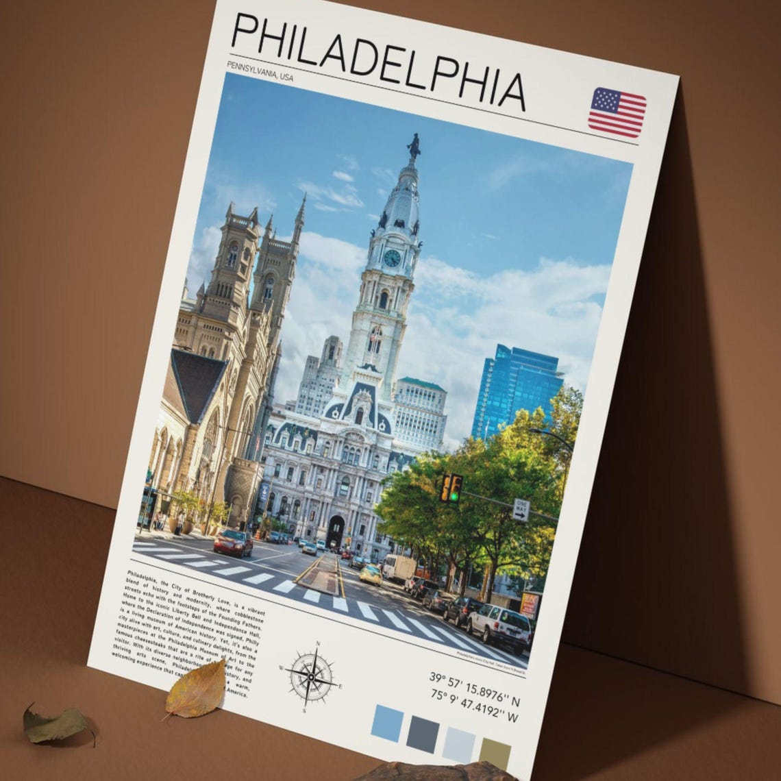 Philadelphia Print Philadelphia Wall Art Philadelphia Photography Philadelphia City Hall Artwork Philadelphia Pennsylvania Print - Image 5