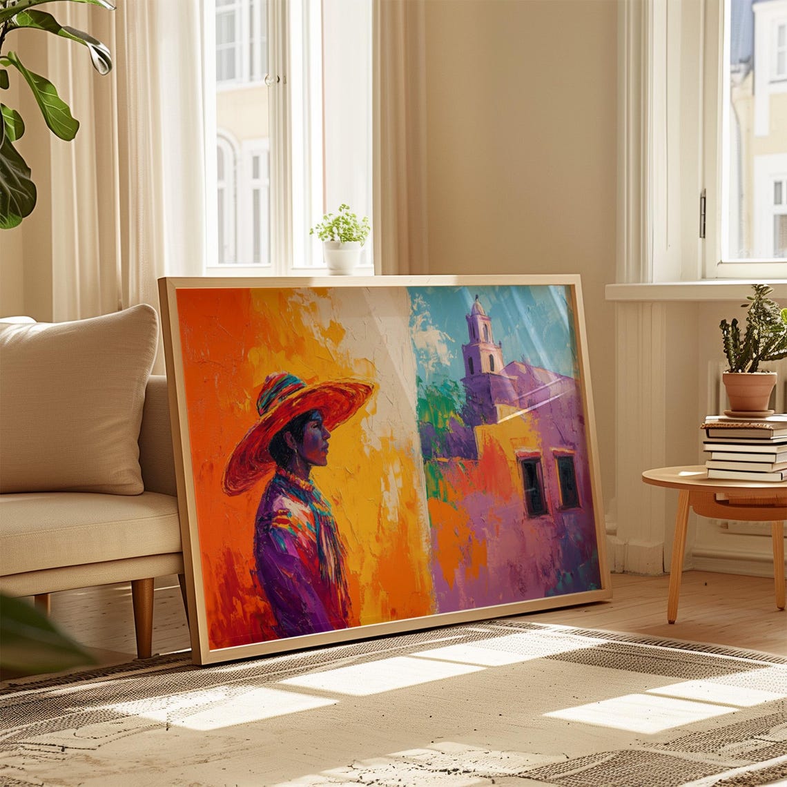 Mexican Wall Art Print, Gift For Her - Image 4