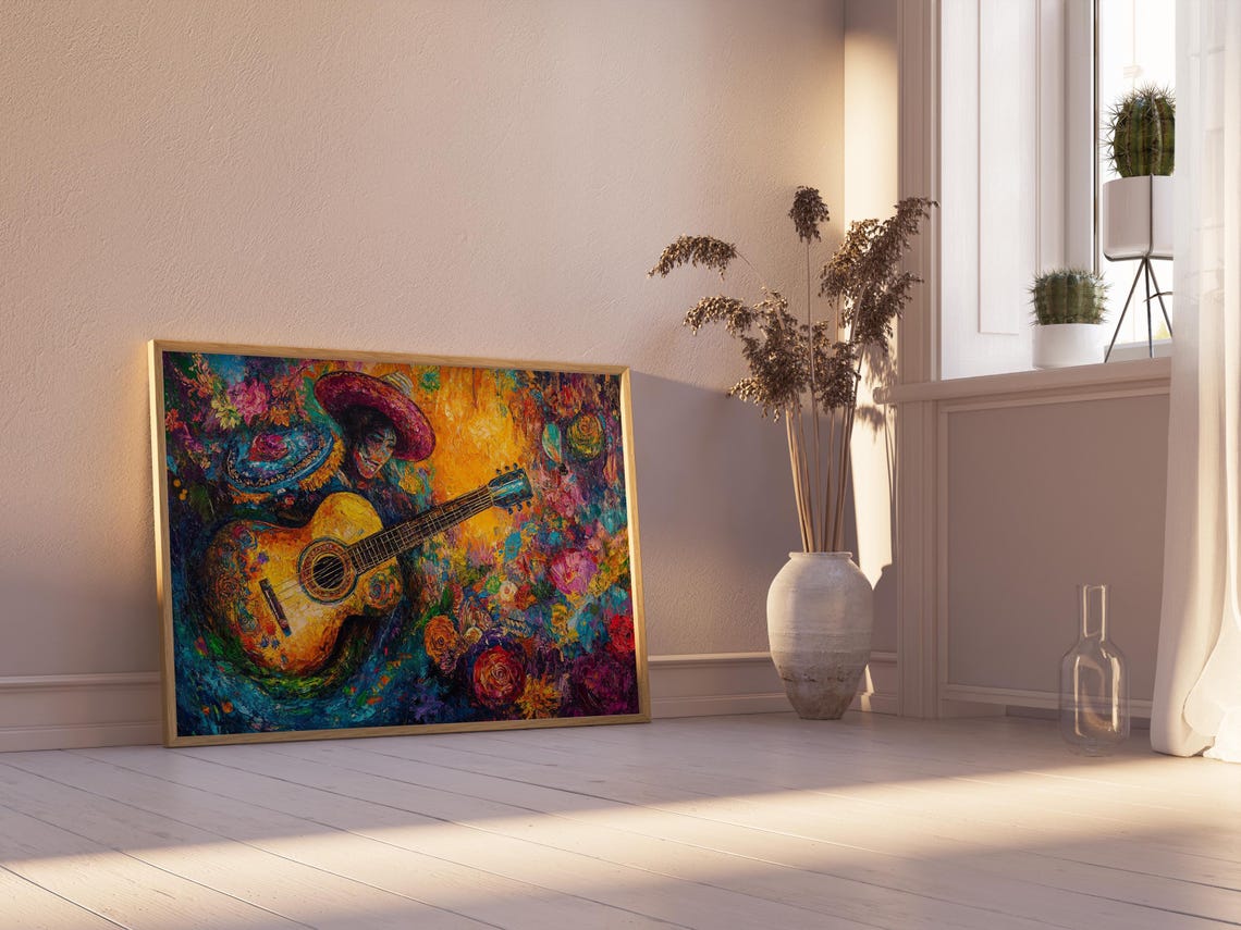 Mexican Art Print, Gift For Her - Image 2