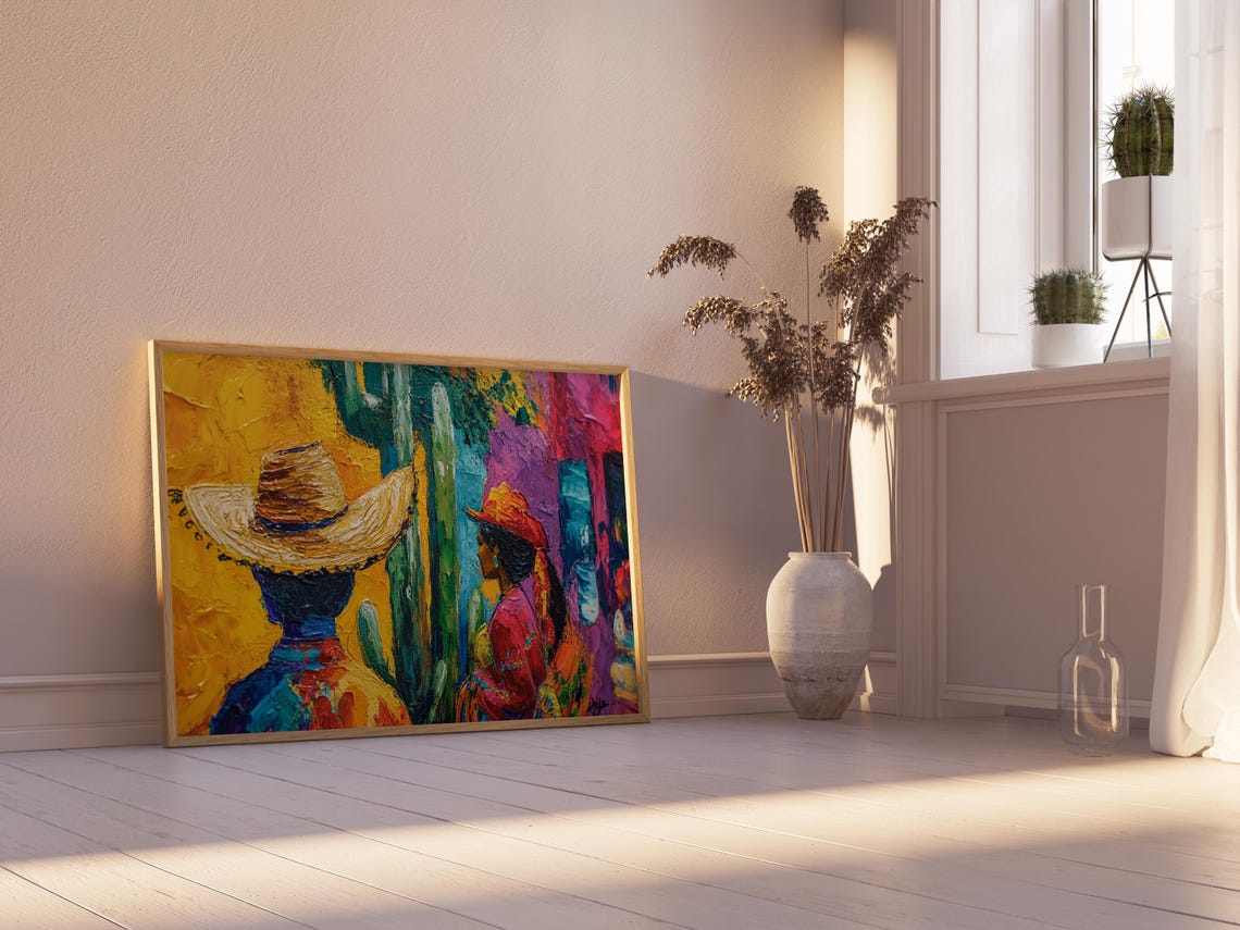 Mexican Wall Art Print, Gift For Her - Image 2