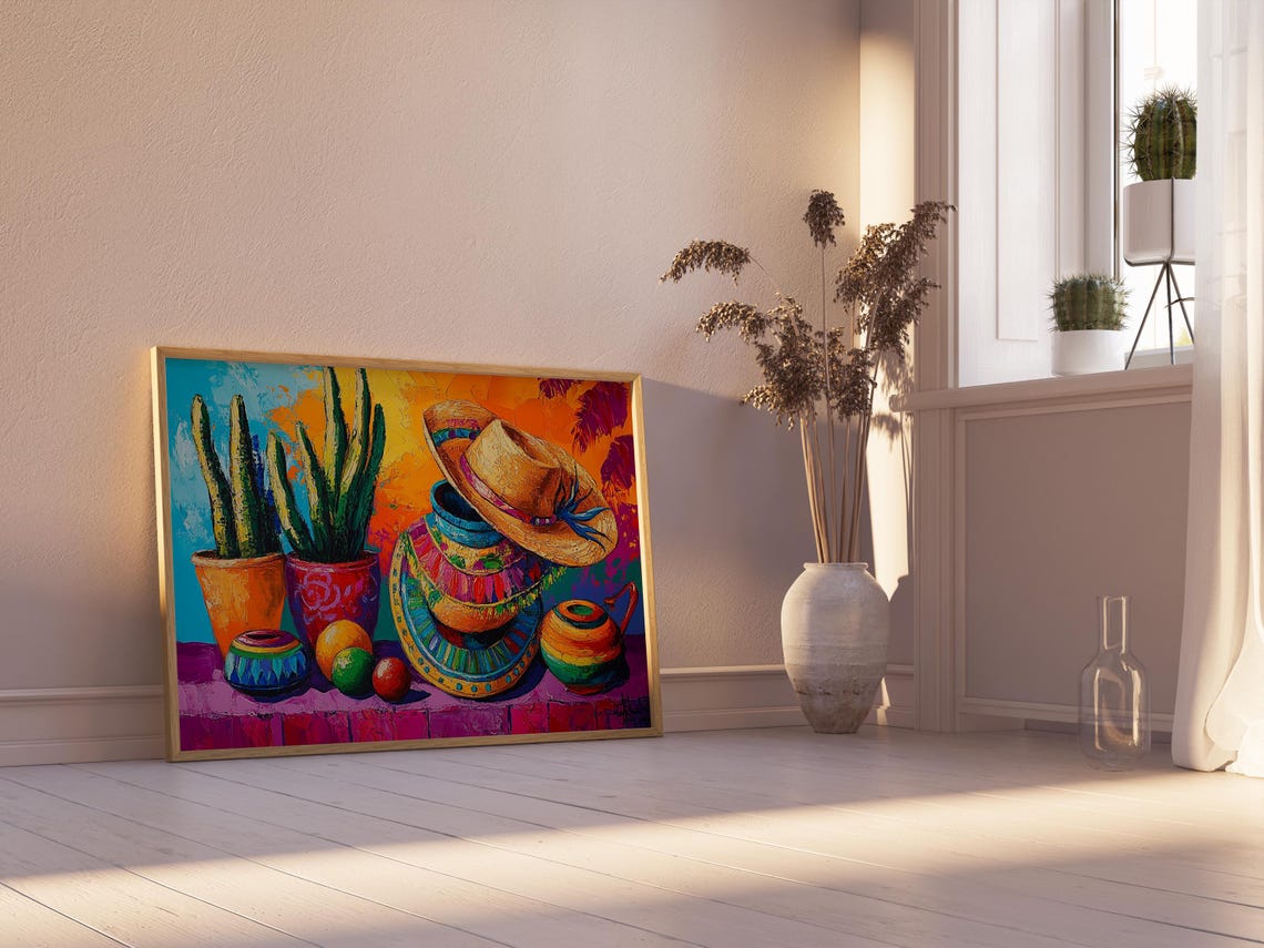 Mexican Art Print, Gift For Her - Image 2