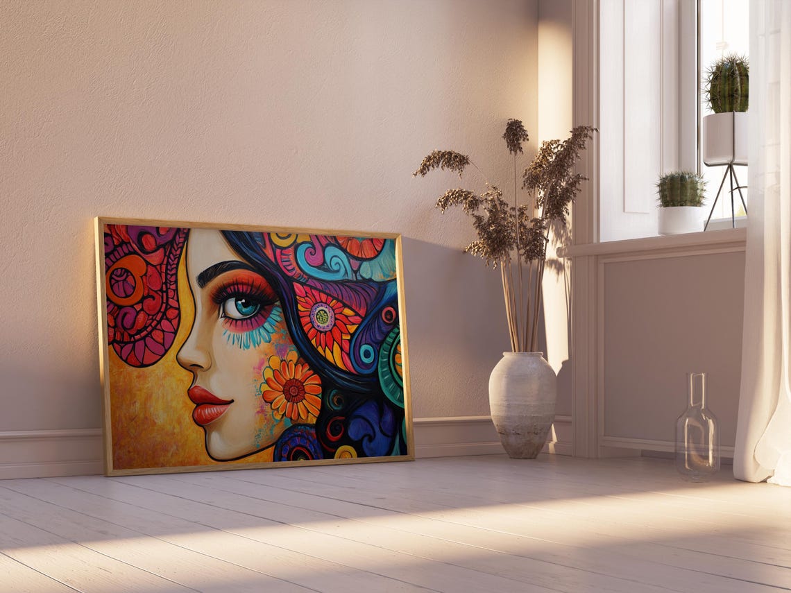Mexican Wall Art Print, Gift For Her - Image 2