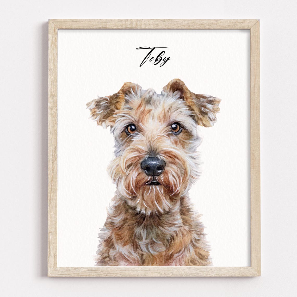 Custom Pet Portrait Watercolor Dog Painting Hand Painted From Photo Original Painting Pet Portrait Pet Memorial Gift Pet Loss - Image 5