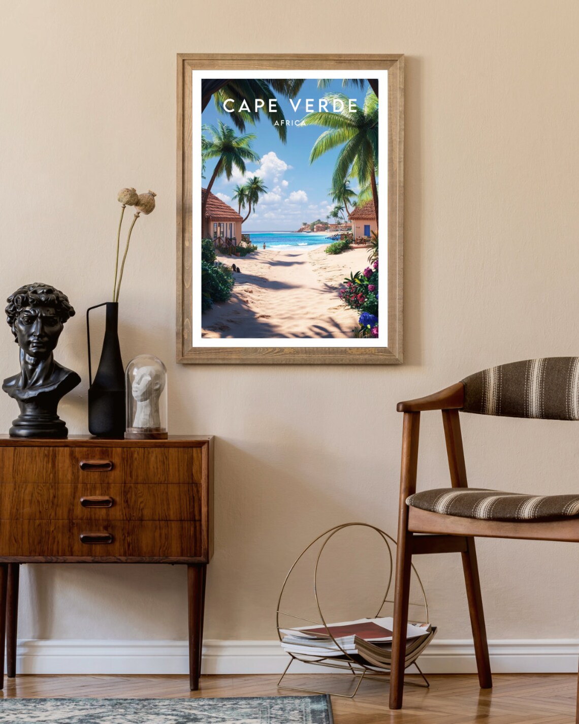Cape Verde Travel Poster, Africa Wall Art - Image 2
