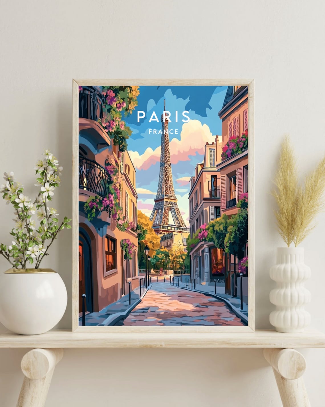 Paris Travel Poster, France Europe Wall Art - Image 4