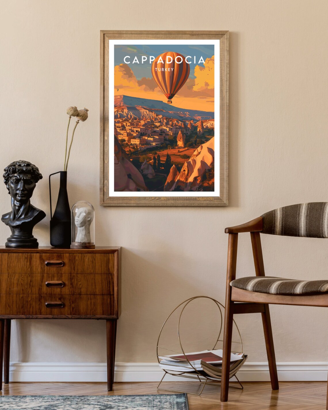 Cappadocia Travel Poster, Turkey Travel Print - Image 2