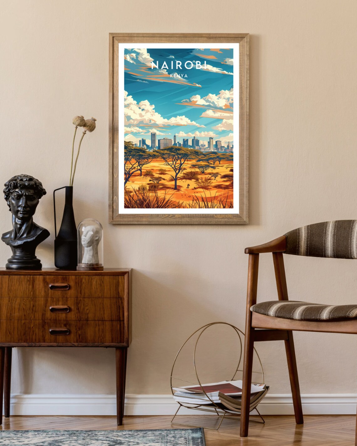 Nairobi Travel Poster, Kenya Wall Art Print - Image 2