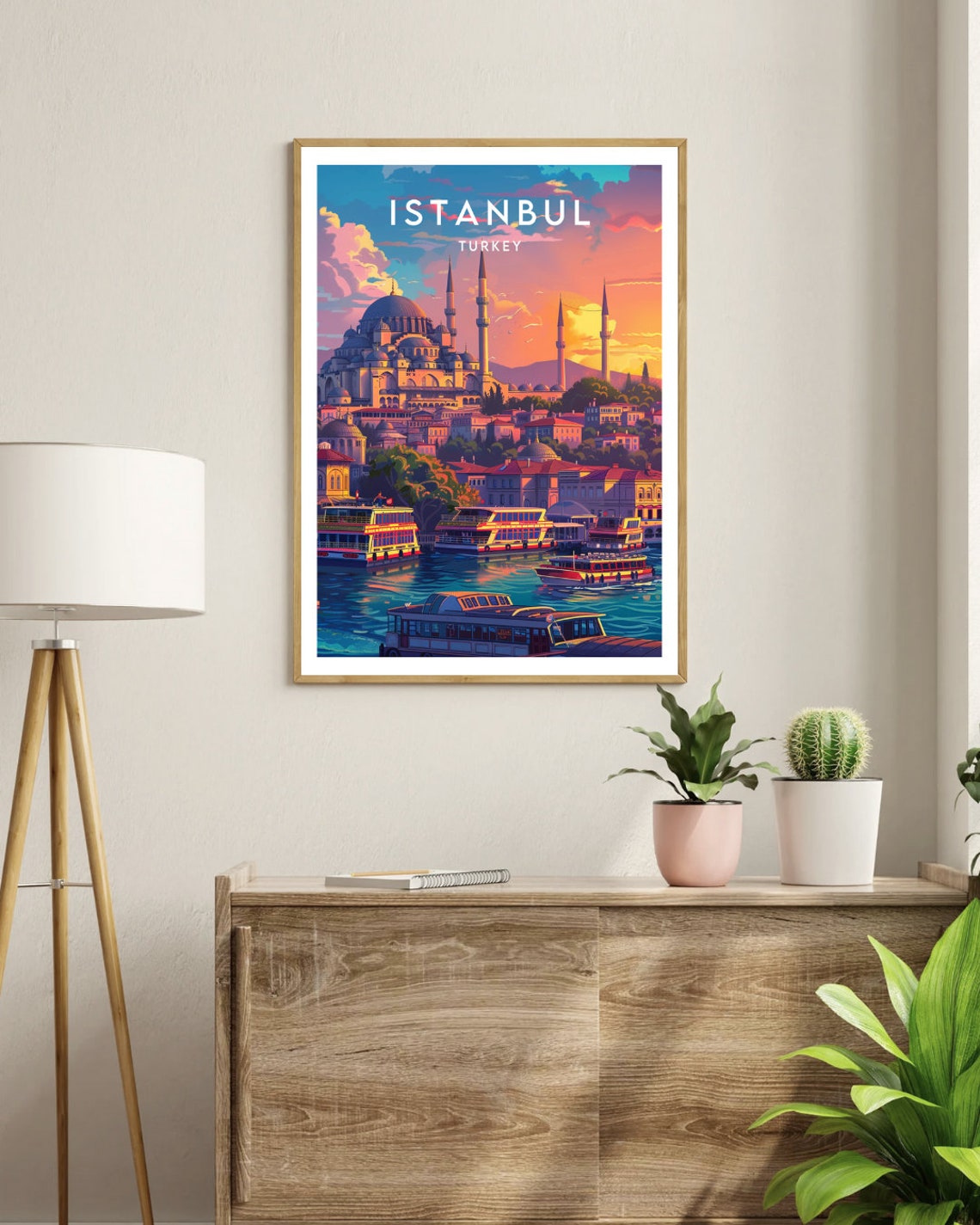 Istanbul Travel Print Turkey Istanbul Poster Turkey Poster Travel Wall Art Turkey Print Poster Turkey Europe Istanbul - Image 3