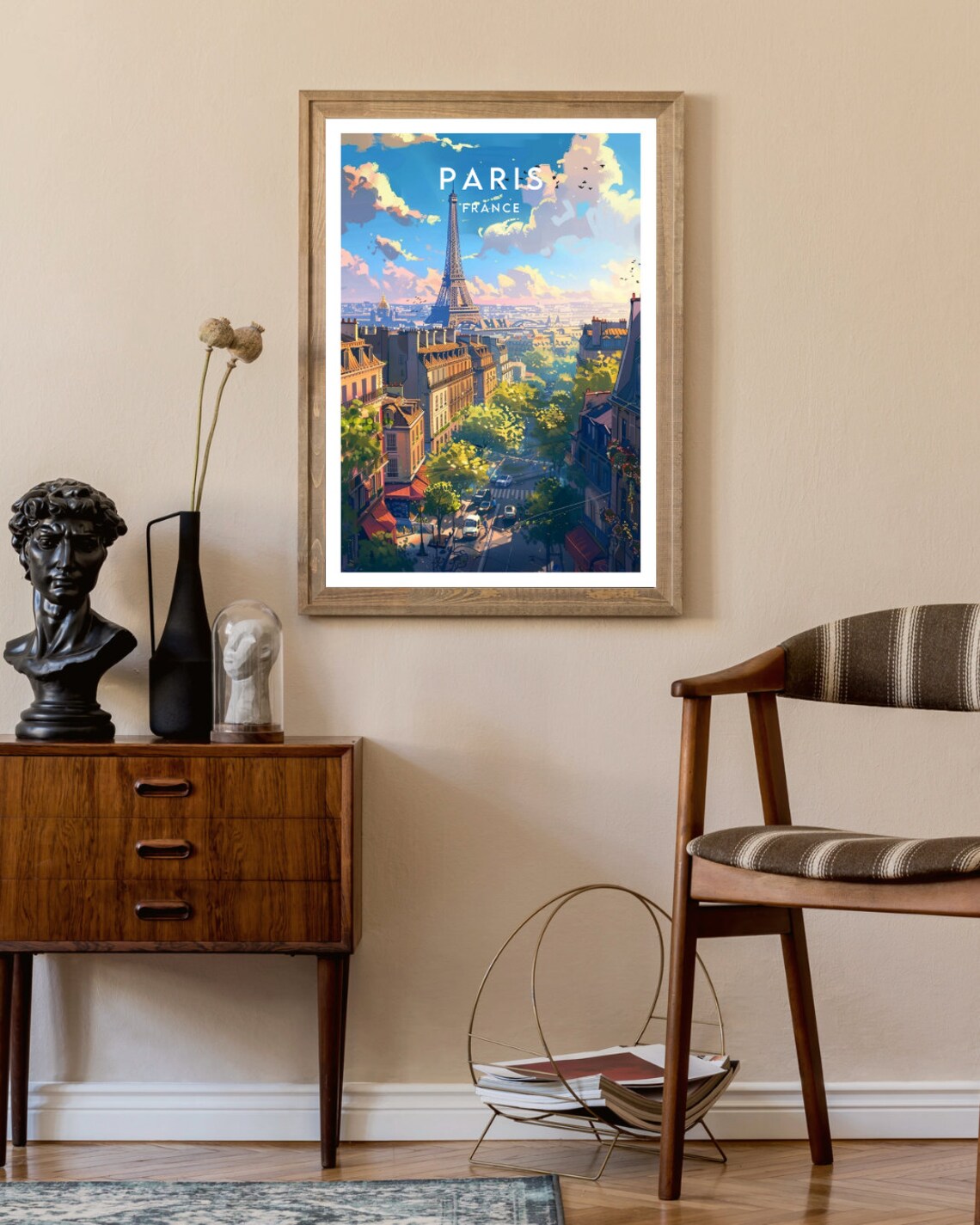 Paris Travel Print, France Europe Poster Art Print - Image 2