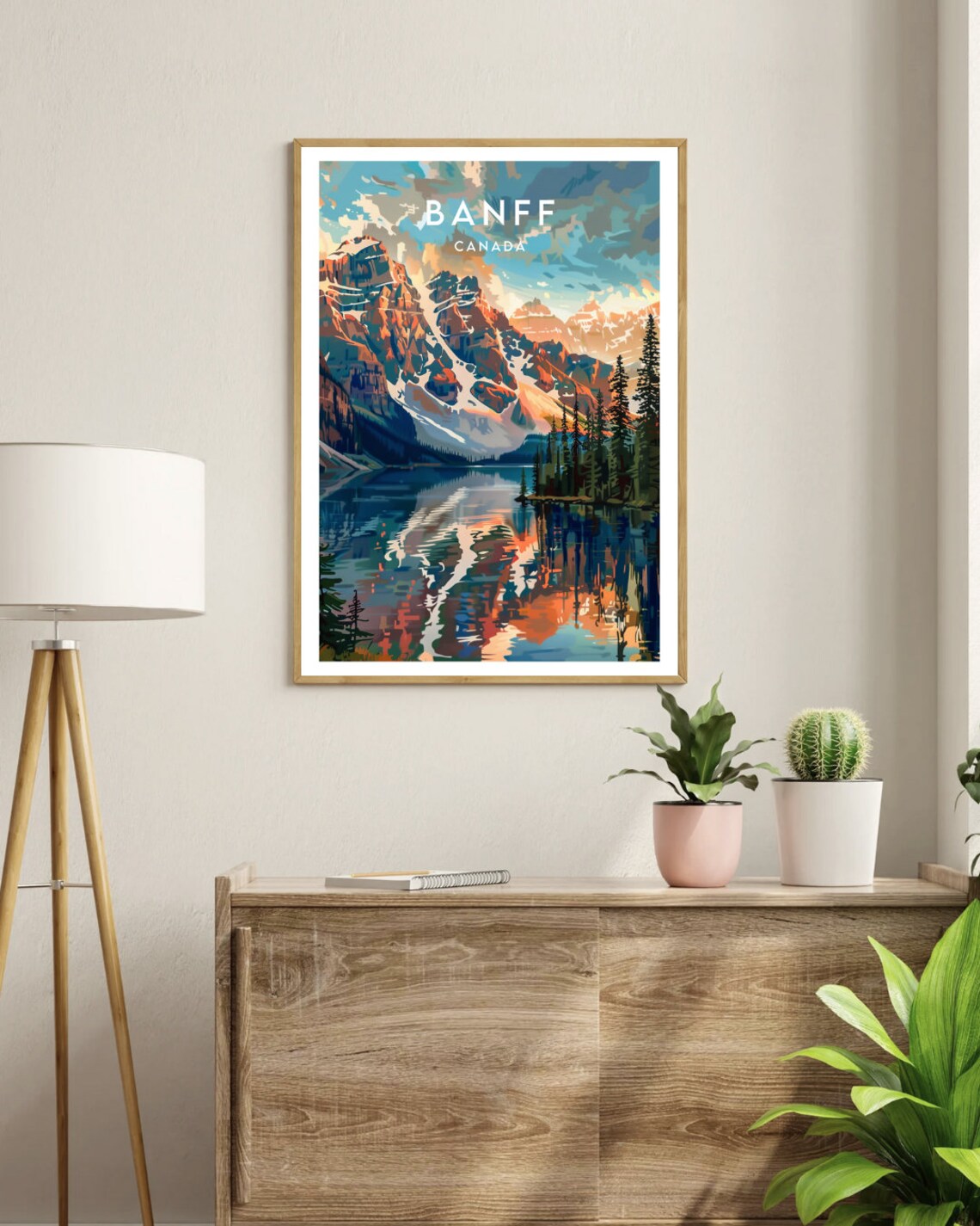 Banff Travel Poster, Canada Landscape Wall Art - Image 3
