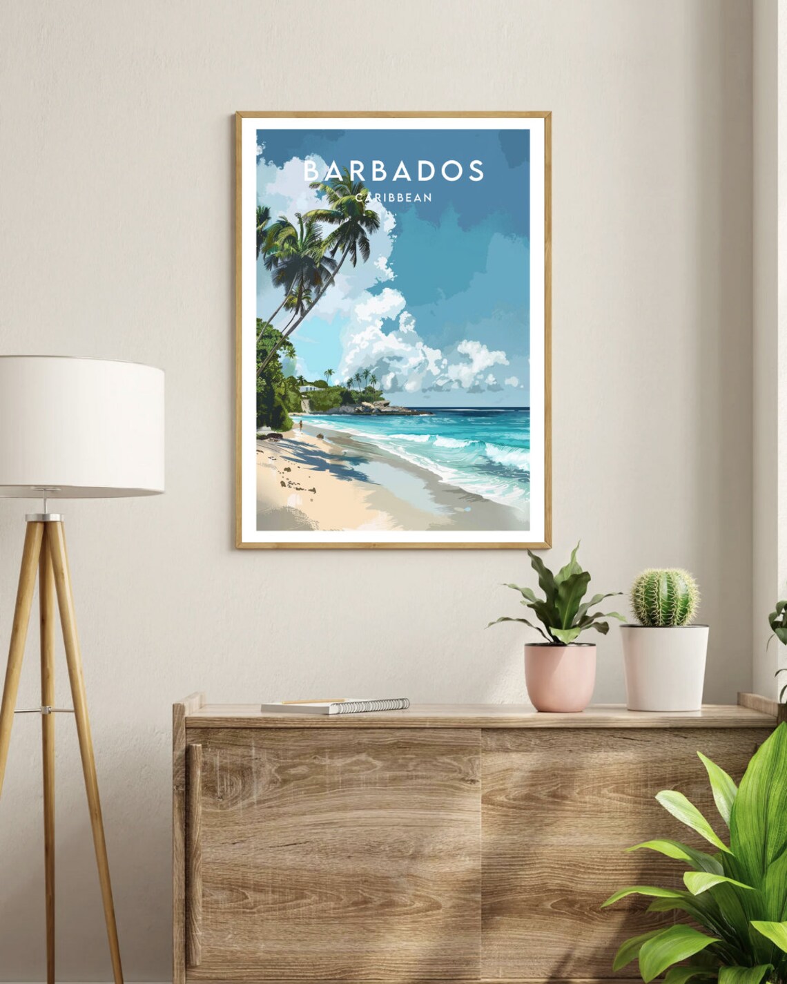 Barbados Caribbean Travel Wall Art Print - Image 3
