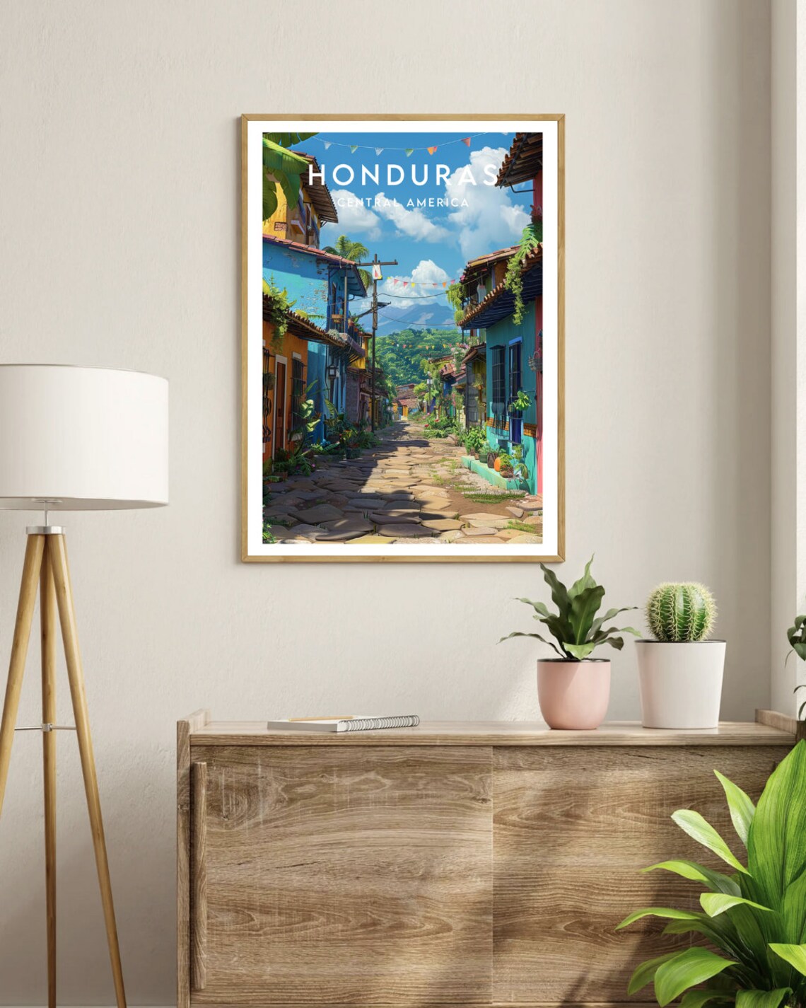 Honduras Travel Wall Art Print - Image 3