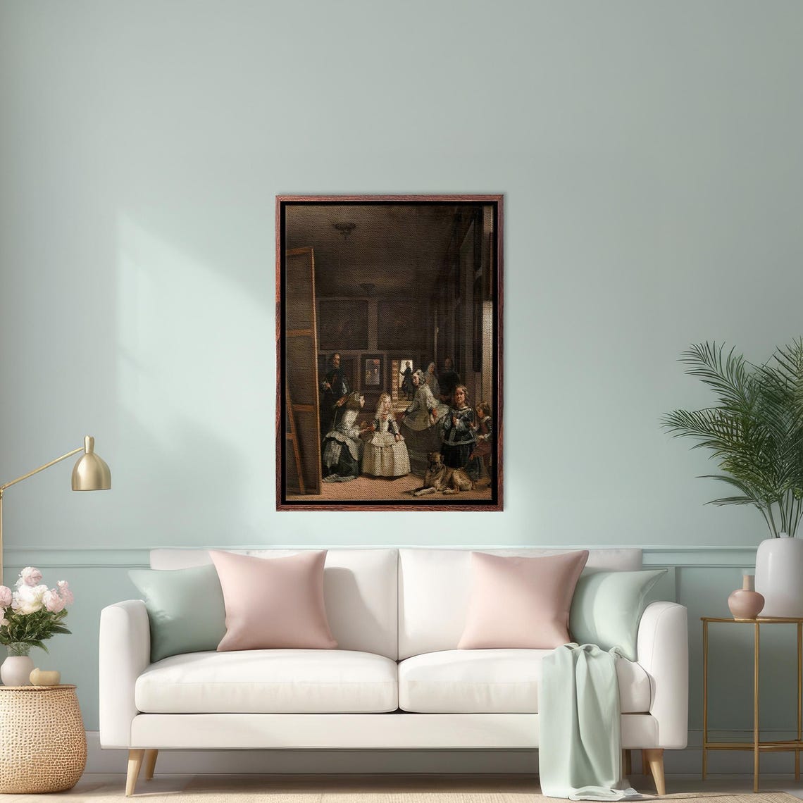 Las Meninas by Diego Velazquez Classic Baroque Masterpiece Poster