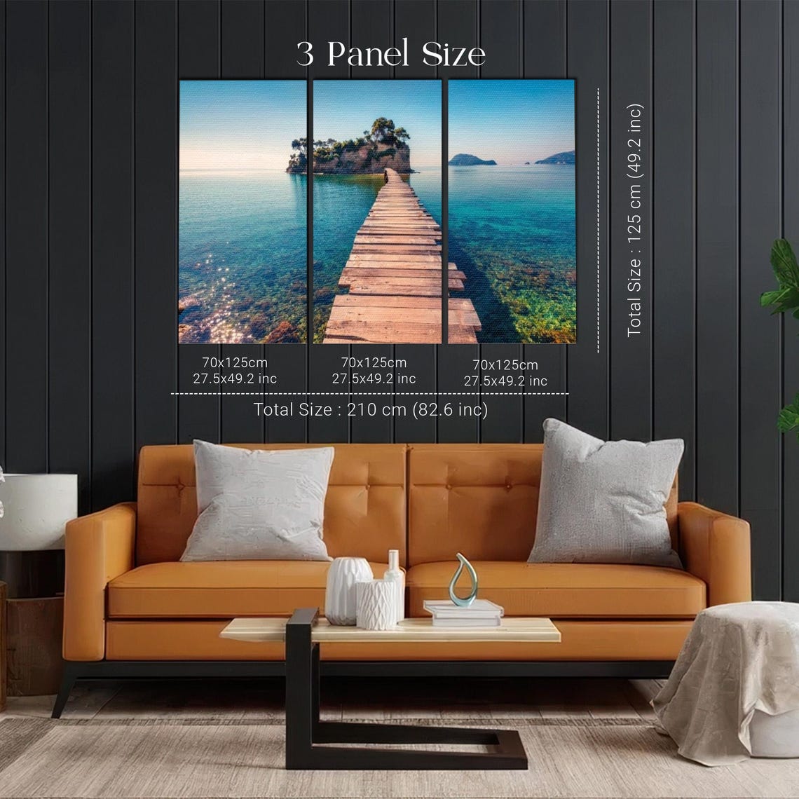 Wooden Pier To Tiny Island In Turquoise Zakynthos Sea Poster - Image 2