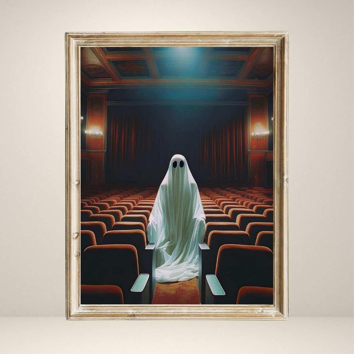 The Lone Phantom - Eerie Gothic Horror Art Print