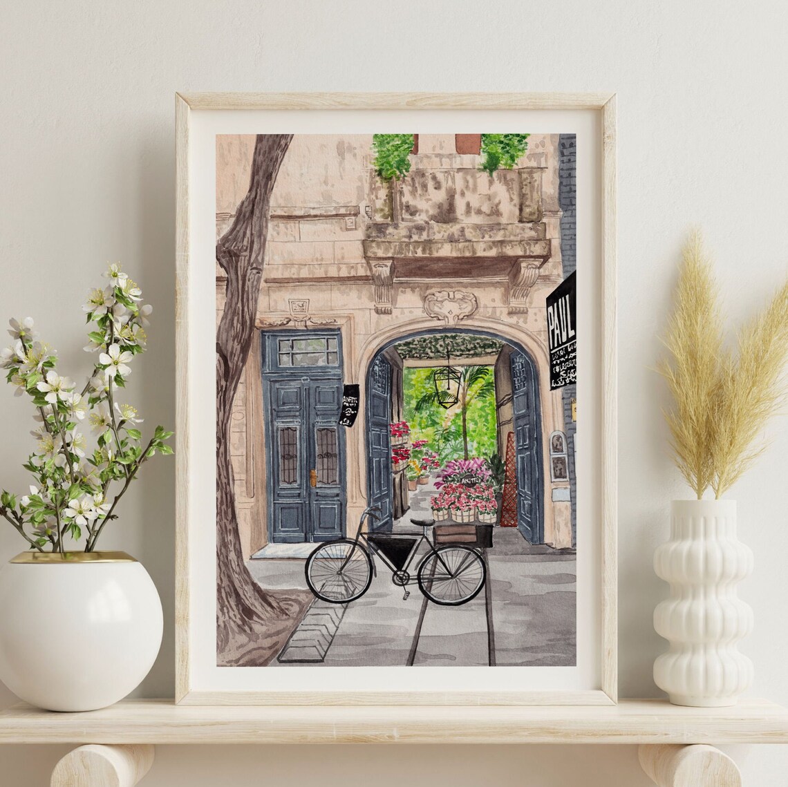 Palermo Buenos Aires Argentina Travel Poster Art - Image 2