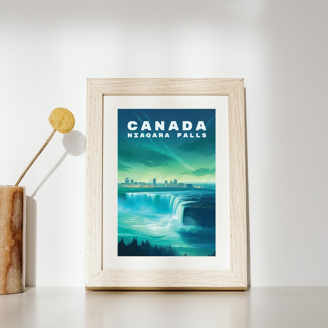 Niagara Falls Travel Poster, Canada Wall Art - Image 2