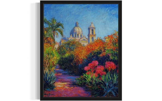 Mexico Countries Monet Art Print