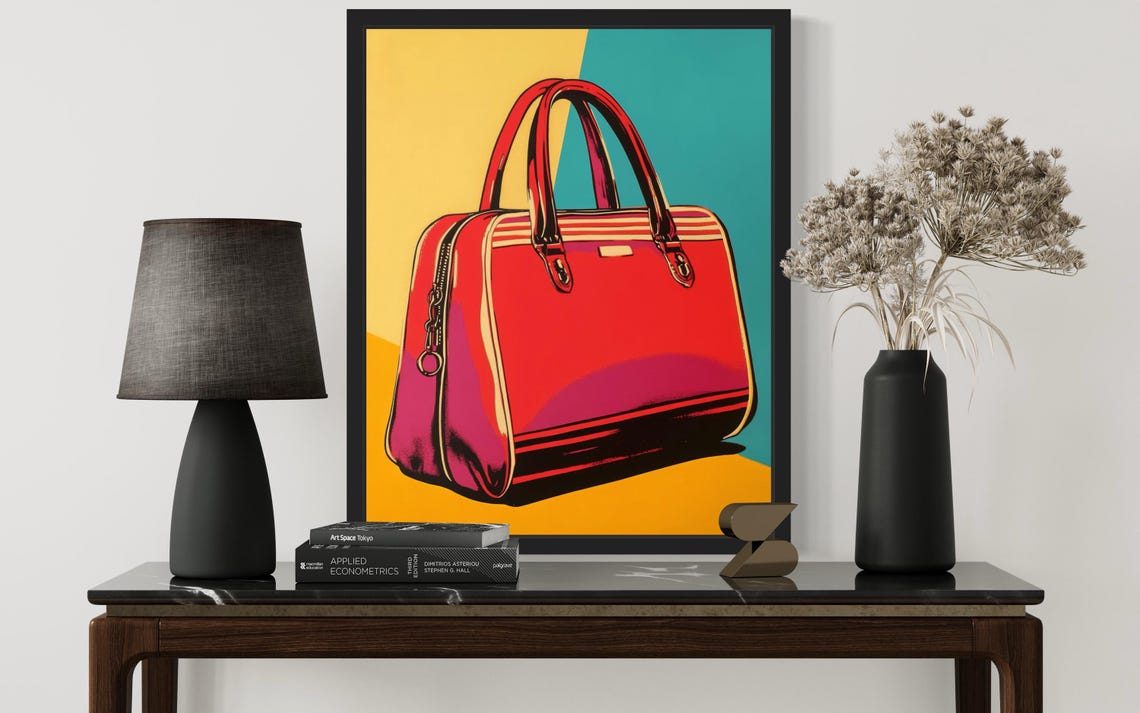 Bowling Bag Pop Art Poster - Image 3