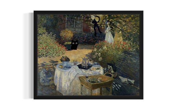 Claude Monet, Original Paint Artwork