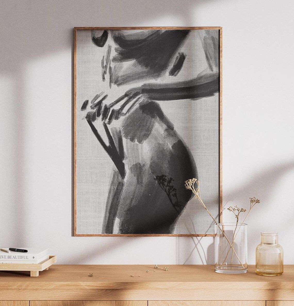 Minimalist Abstract Illustration, Realistic Finish