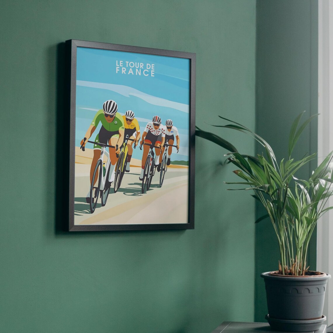 Cycling Poster Cycling Amateur Poster Tour De France Tour De France Jerseys Poster - Image 4