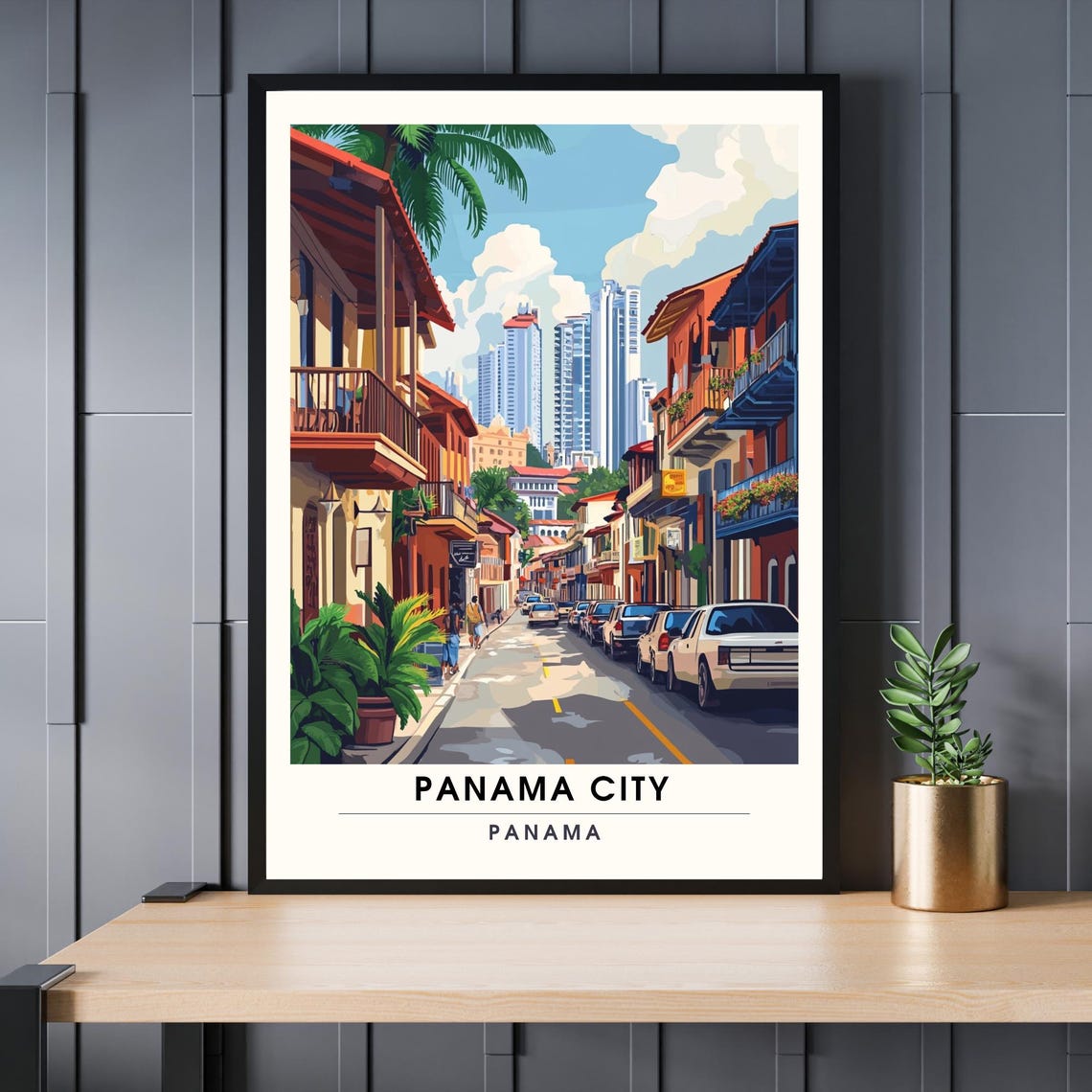Panama Travel Poster Print