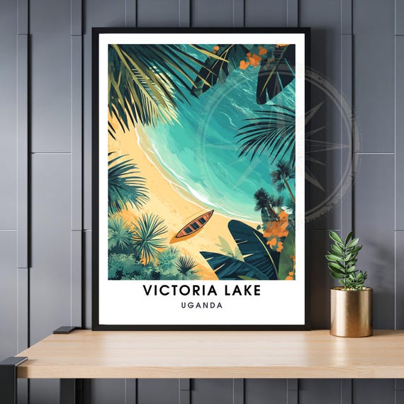 Lake Victoria Poster Tanzania