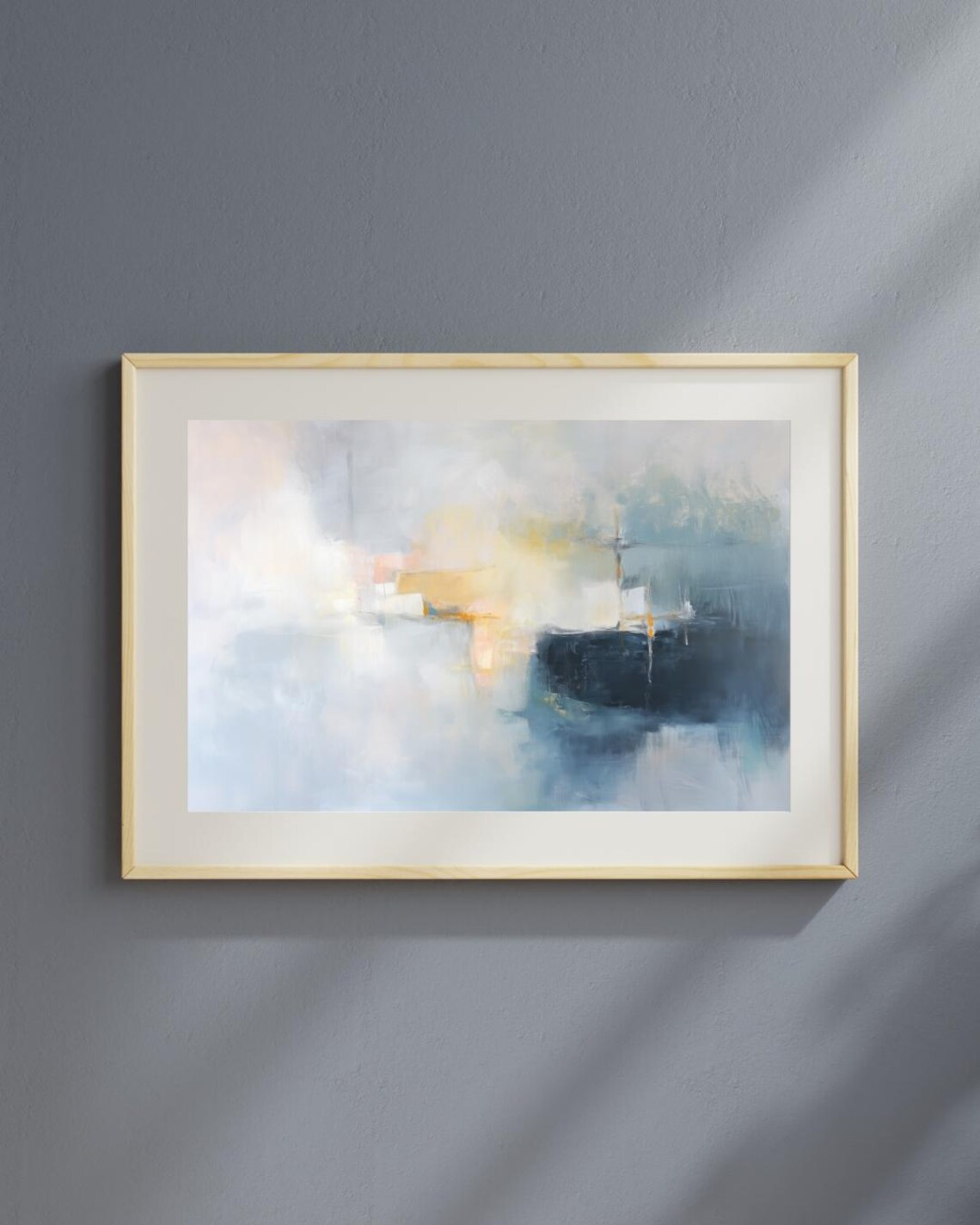 Soft Pastel Abstract Minimalist Modern Art Print - Image 4
