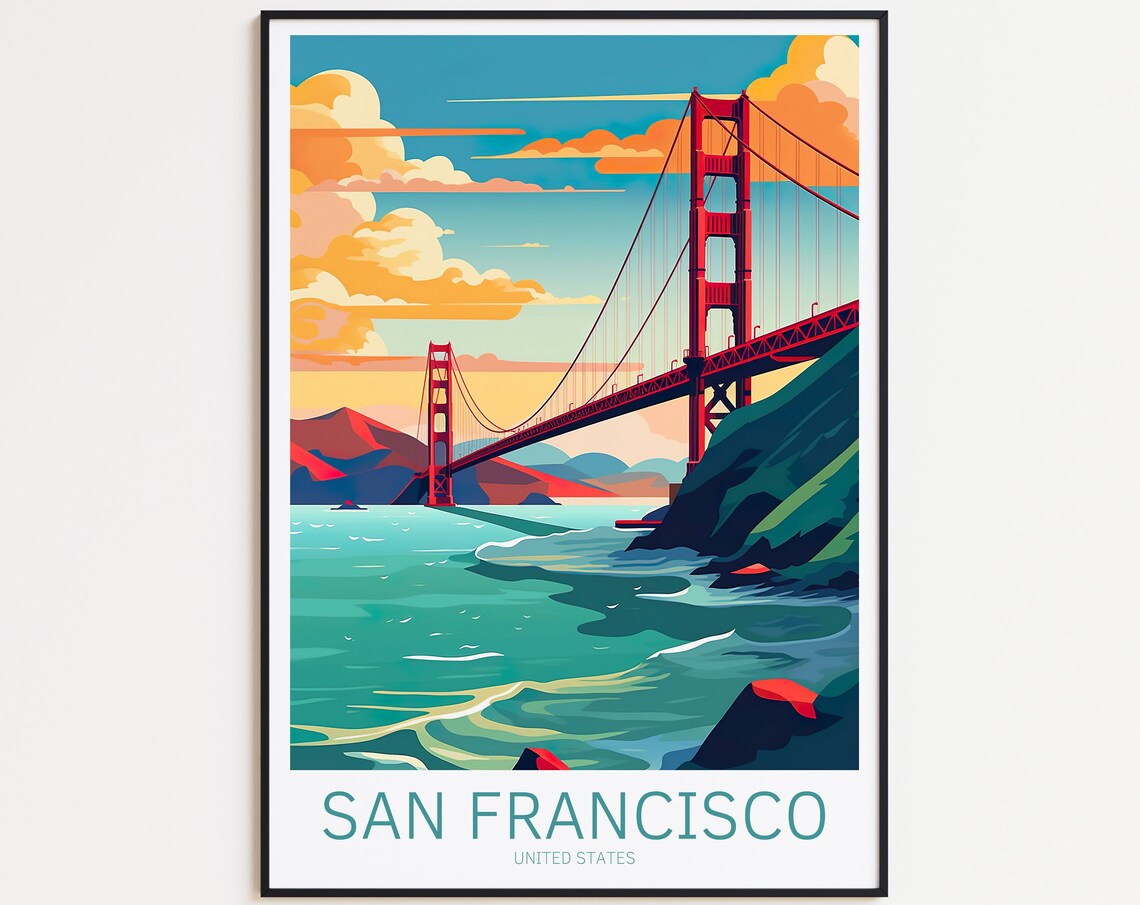 San Francisco Perfect Gift Travel Poster