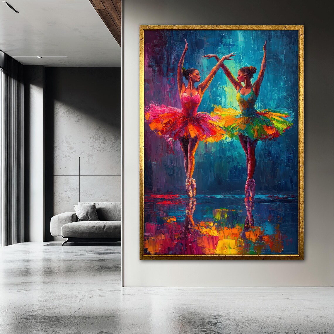 Ballet Dancers, Vibrant Ballet Gift For Dance Lovers - Image 3