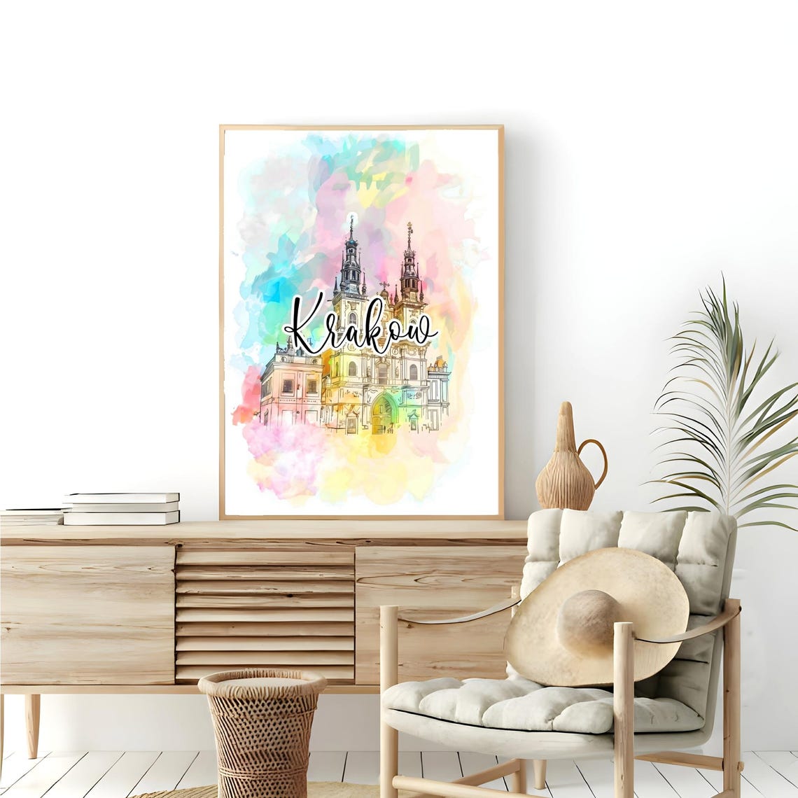 Twelve World Cities Watercolor Travel Art Gallery Wall Poster - Image 2