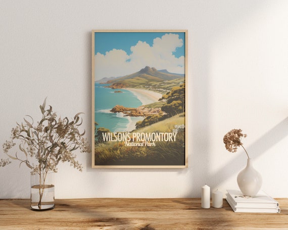 Poster Wilsons Promontory Print Victoria Australia Travel Scenic Nature Views Art Wall Decor Adventure Gifts