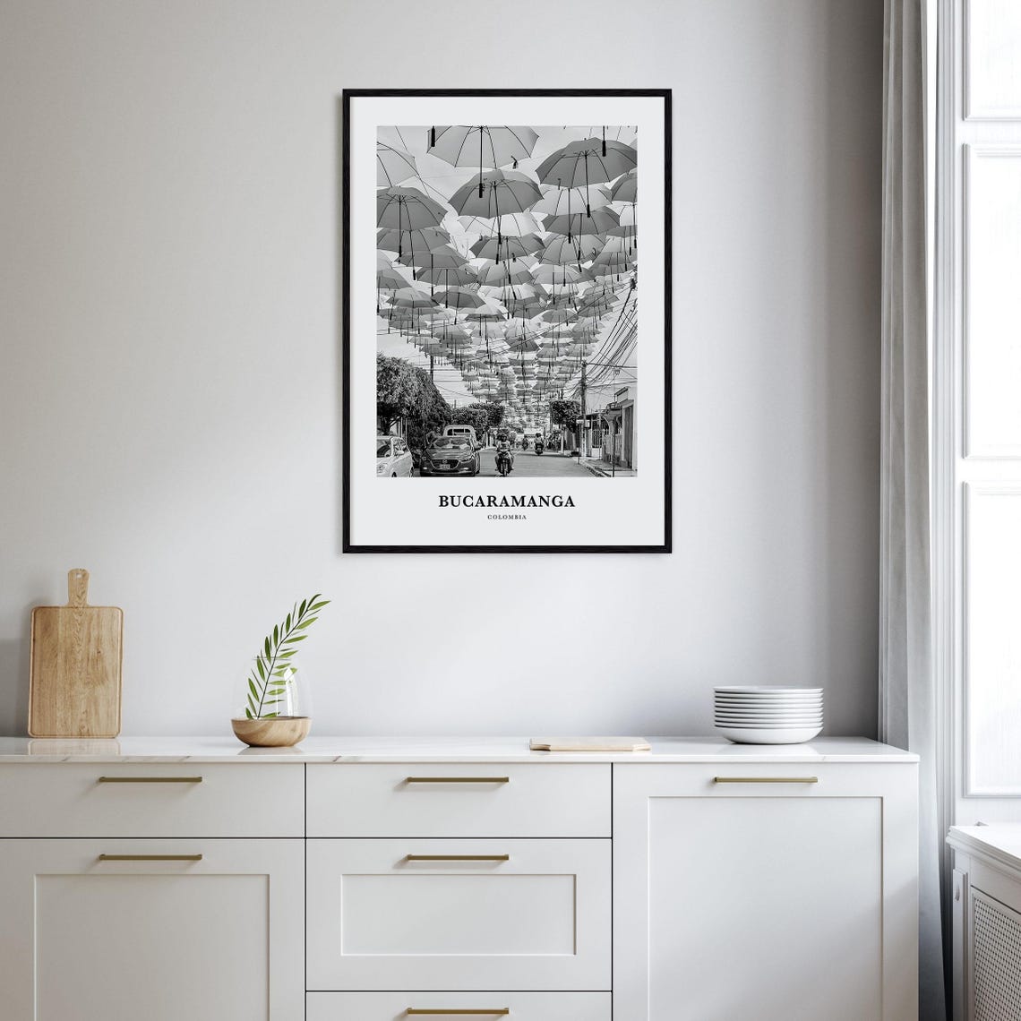 Bucaramanga Wall Art Bucaramanga Wall Decor Bucaramanga Poster Bucaramanga Home Decor Bucaramanga Travel Gift Bucaramanga Travel Print - Image 2