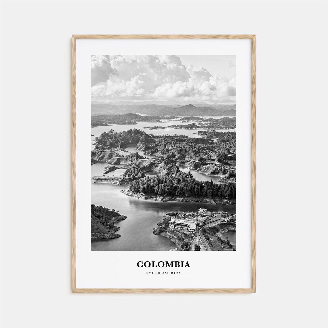 Colombia Wall Art No 2 Colombia Wall Decor Colombia Poster Colombia Home Decor Colombia Travel Gift Colombia Travel Print