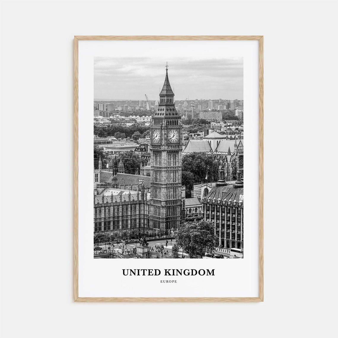 United Kingdom Wall Art No 1 United Kingdom Wall Decor United Kingdom Poster United Kingdom Home Decor United Kingdom Travel Gift