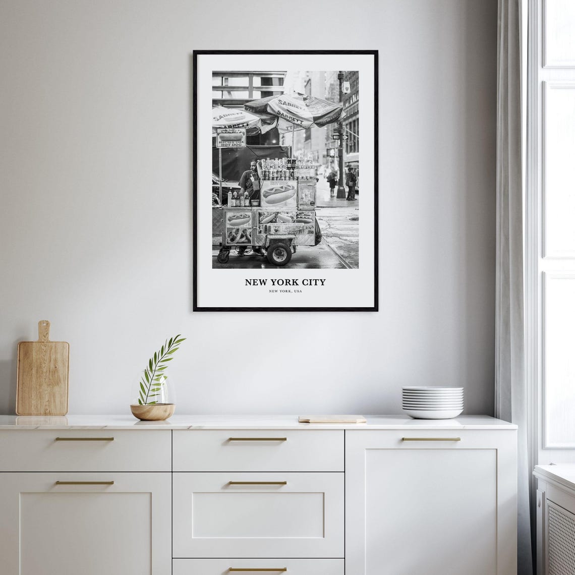 New York City Wall Art No 1 New York City Wall Decor New York City Poster New York City Home Decor New York City Travel Gift Travel - Image 2