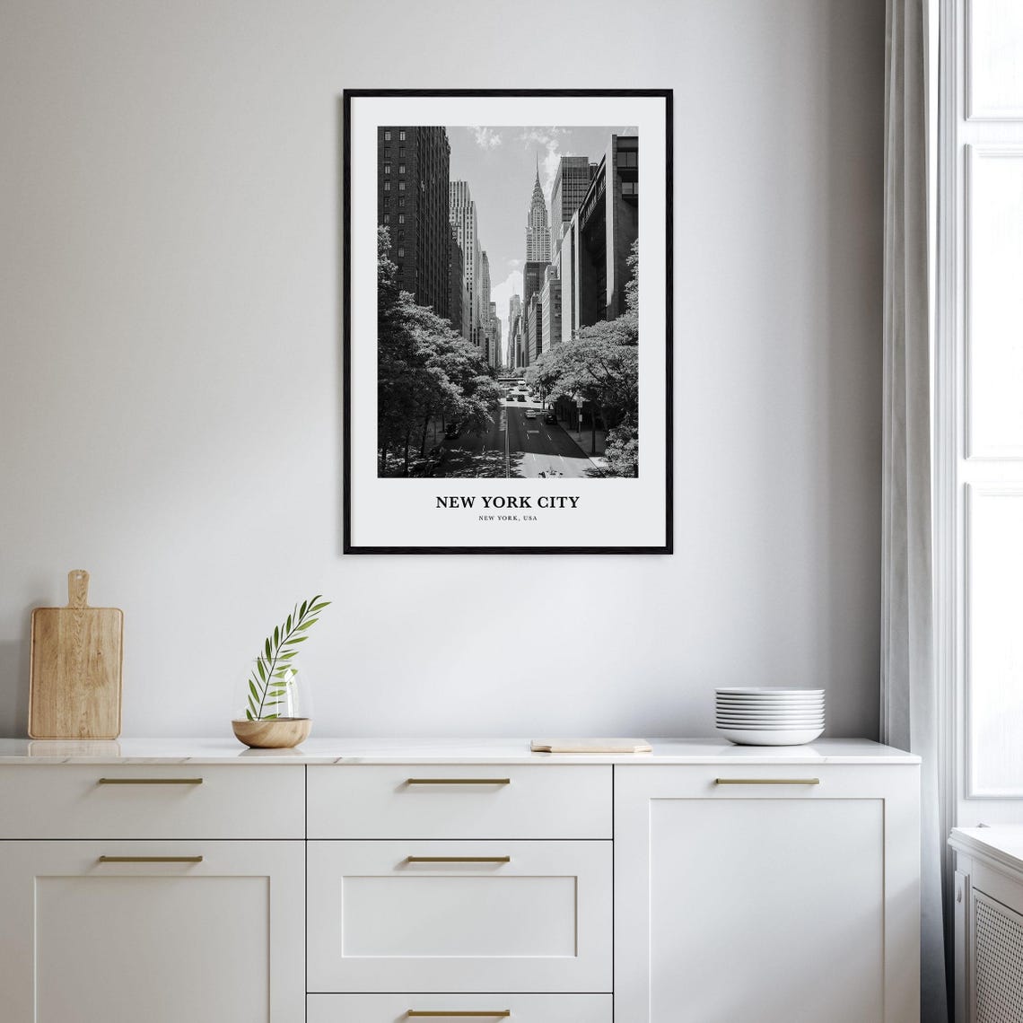 New York City Wall Art No 6 New York City Wall Decor New York City Poster New York City Home Decor New York City Travel Gift Travel - Image 2