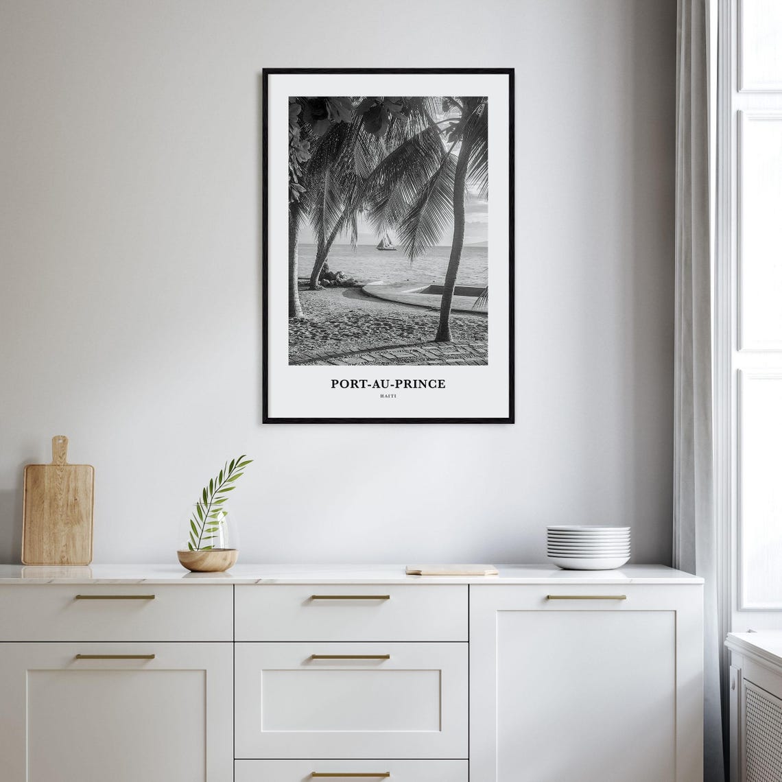 Port Au Prince Wall Art Portauprince Wall Decor Portauprince Poster Portauprince Home Decor Portauprince Travel Gift - Image 2