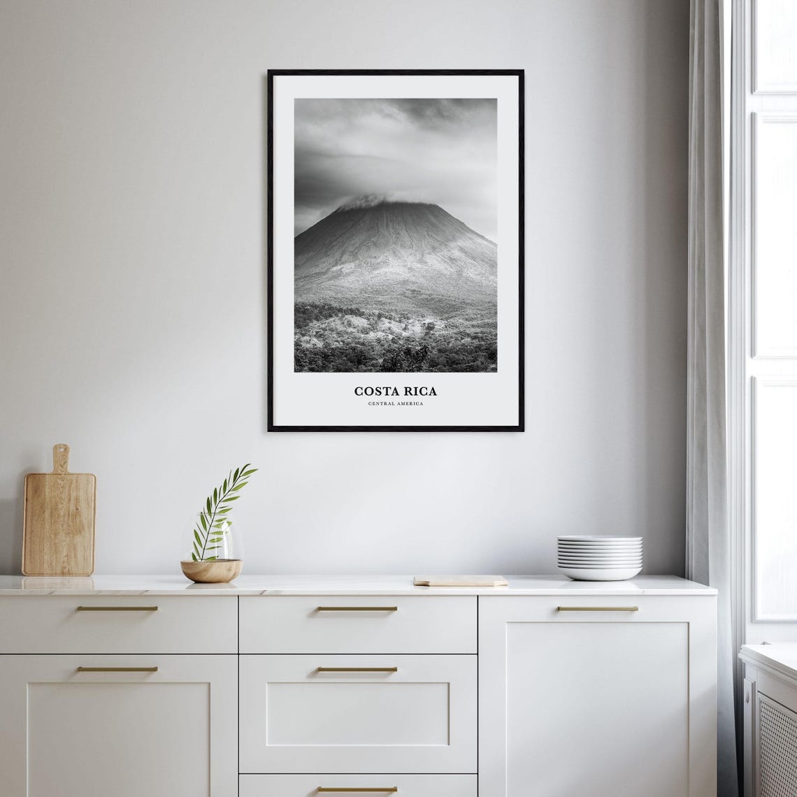 Costa Rica Wall Art No 3 Costa Rica Wall Decor Costa Rica Poster Costa Rica Home Decor Costa Rica Travel Gift Costa Rica Travel Print - Image 2