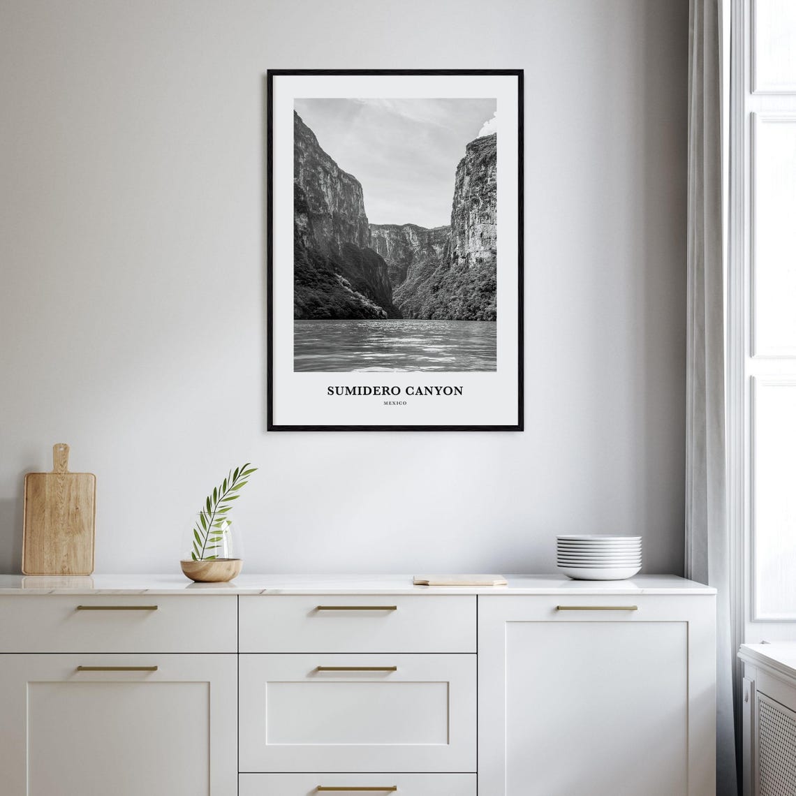 Sumidero Canyon Mexico Towering Cliffs River Grijalva Photo Poster - Image 2
