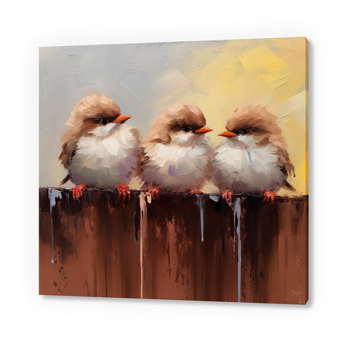Wren Bird Art Print, Nature Wall Decor Gift Idea