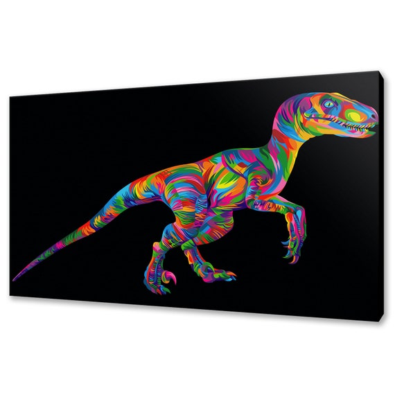 Tyrannosaurus Dinosaurs Art Print Wall Hangings Handmade Home Decor Customised Gifts Animals Wall Art Designs Free Uk Delivery