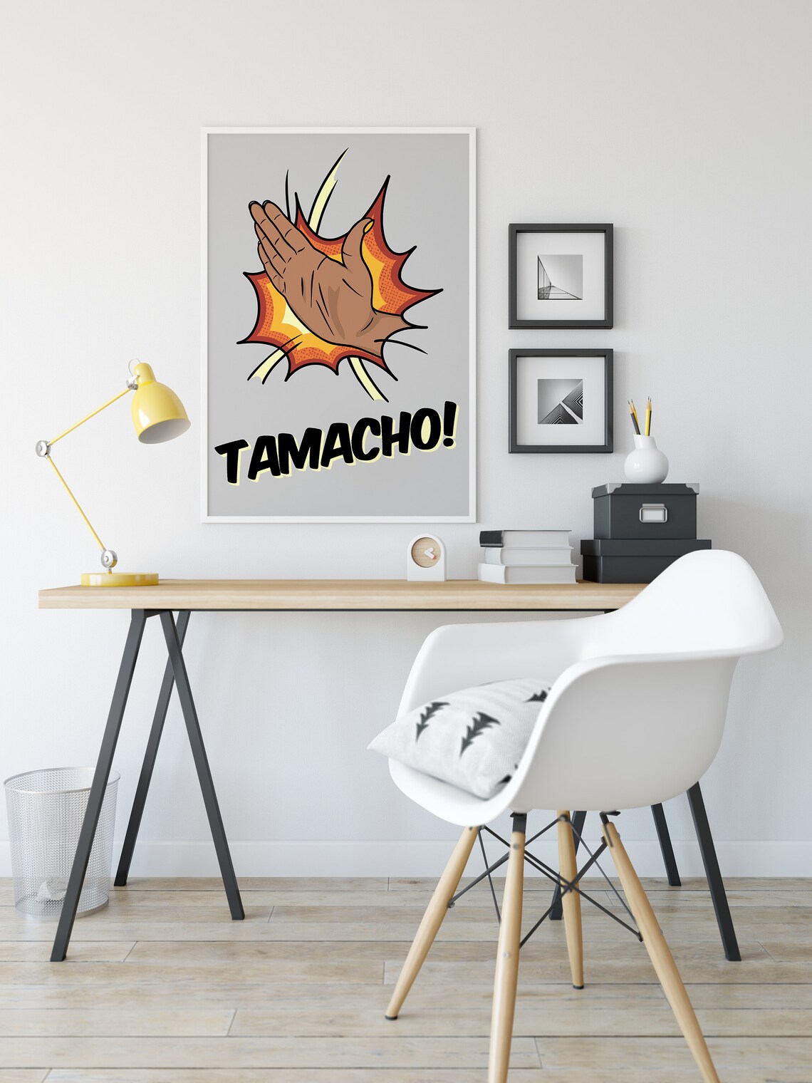Indian Desi Tamacho Art Print - Image 3