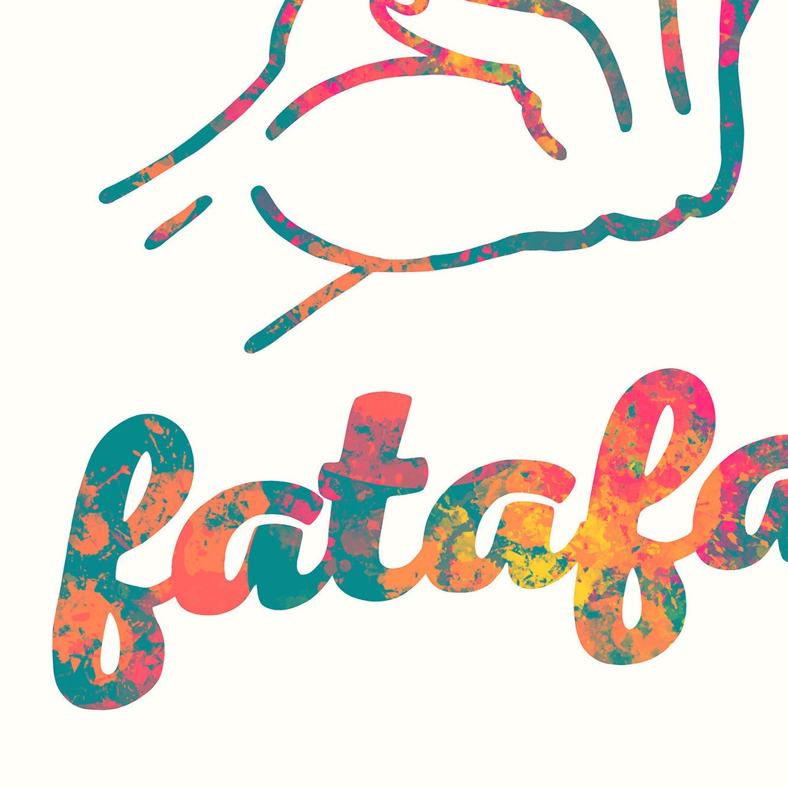Fatafat Indian Desi Pop Art Poster - Image 3