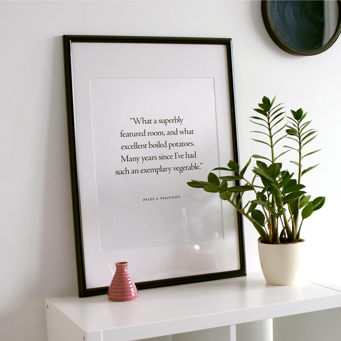What Excellent Boiled Potatoes Quote Print - Image 2